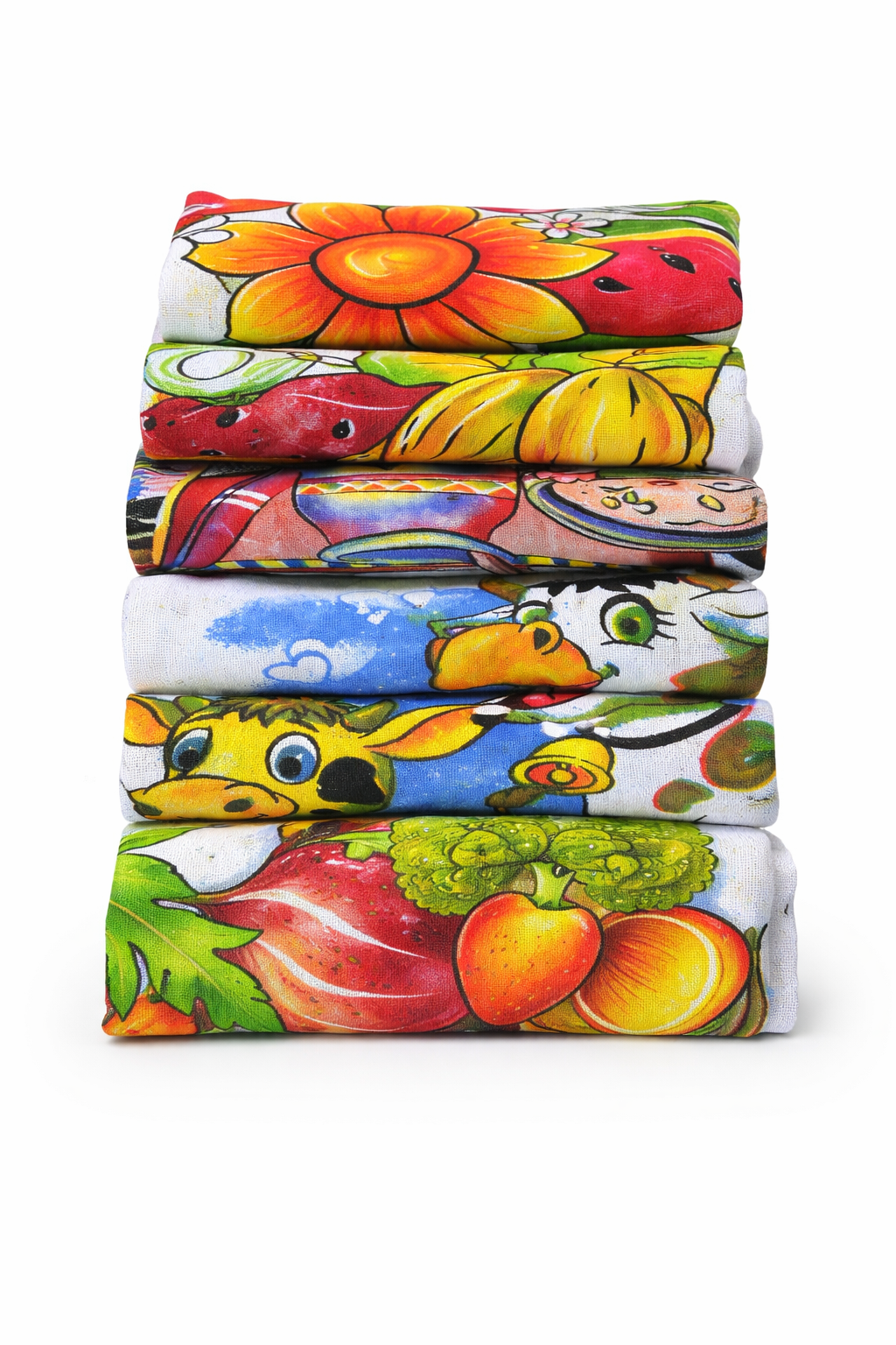 Kit 12 Panos De Prato Estampados 45x75cm Alta Absorção - Imagem 4