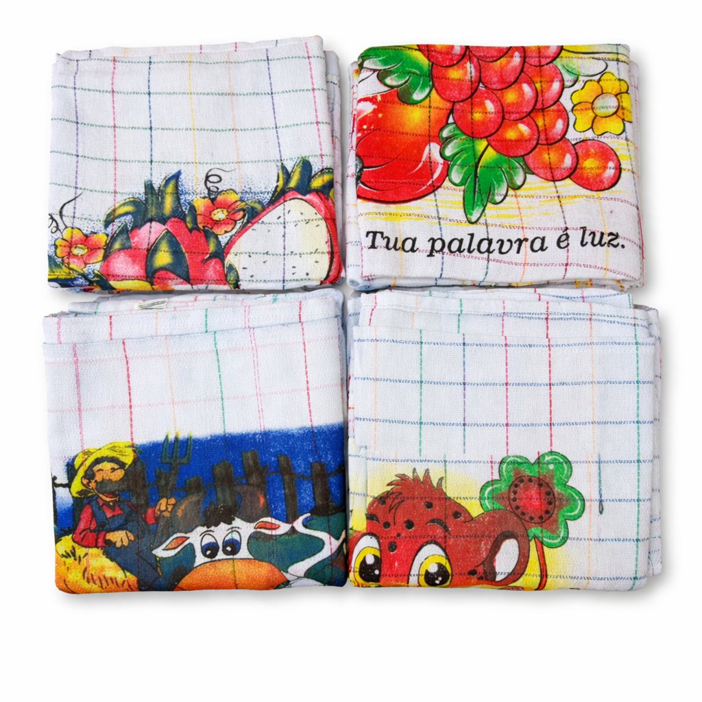 Kit 12 Panos De Pratos Extra Grande Cobre Tudo 90x70 Cm - Imagem 2
