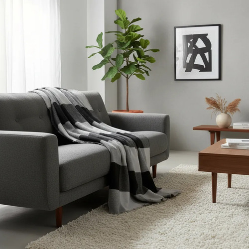 Manta De Sofá E Cama Gigante Casal Coberta 230x170 Promoção - Imagem 13