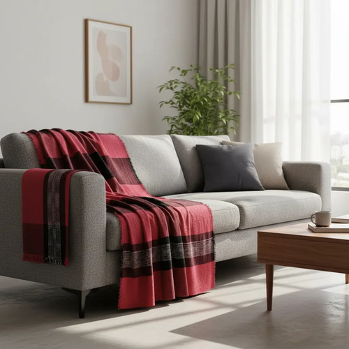 Manta De Sofá E Cama Gigante Casal Coberta 230x170 Promoção - Imagem 3