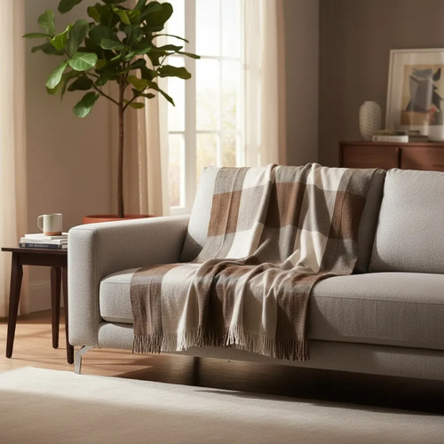 Manta De Sofá E Cama Gigante Casal Coberta 230x170 Promoção - Imagem 16